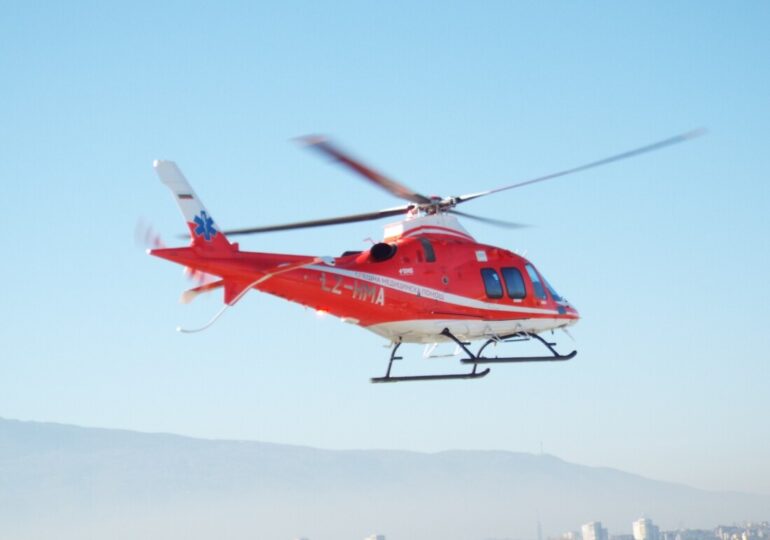 От бебета до възрастни хора: Над 120 мисии са изпълнили медицинските хеликоптери през 2025 година