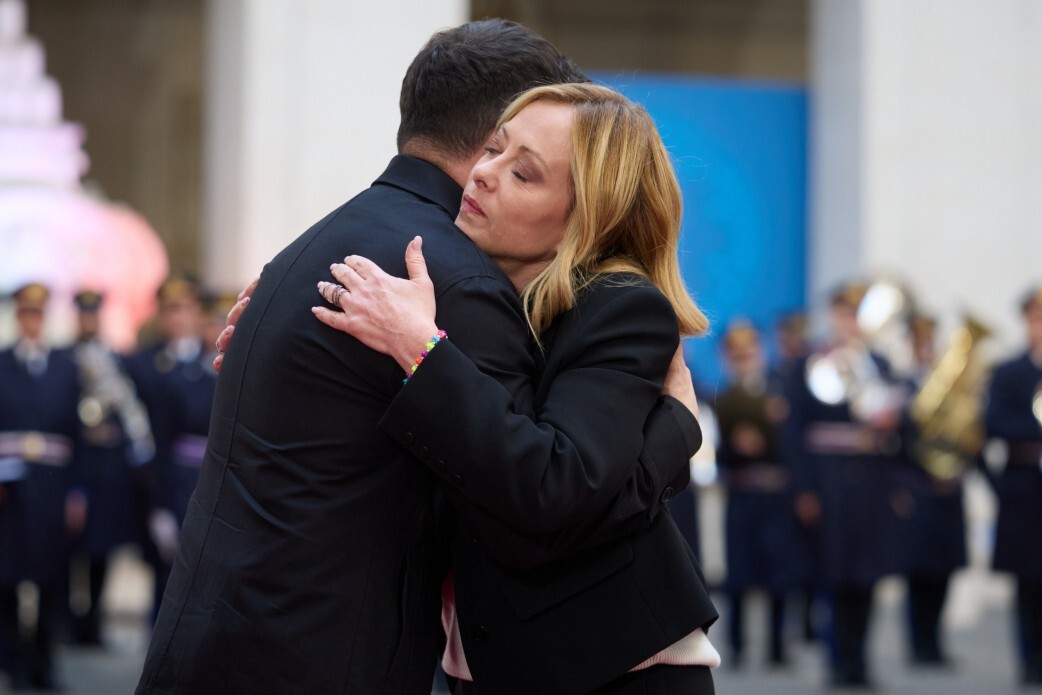 Мелони призовала Зеленски да направи болезнени отстъпки (СНИМКИ) 1 Мелони призовала Зеленски да направи болезнени отстъпки (СНИМКИ)