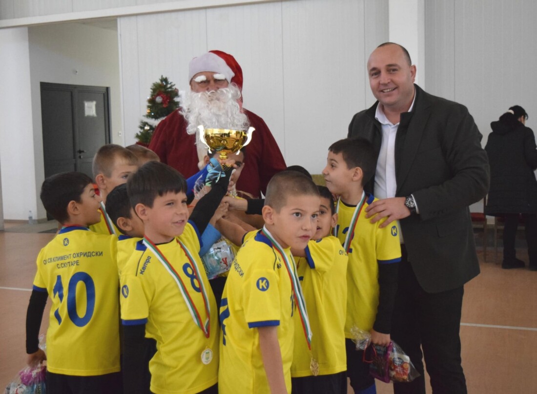 Първолаците от Скутаре триумфираха в турнира в община Марица (СНИМКИ)