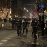 Няма тежко пострадали след протеста в София вчера