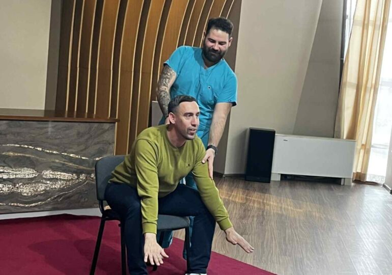 "Офис рестарт": Безплатни прегледи за проблеми с опорни-двигателния апарат в "Тракия" (СНИМКИ) 4 "Офис рестарт": Безплатни прегледи за проблеми с опорни-двигателния апарат в "Тракия" (СНИМКИ)