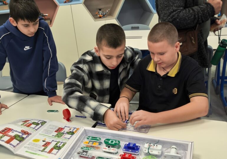 Откриха иновативен STEM център в ОУ „Захари Стоянов“ (СНИМКИ)