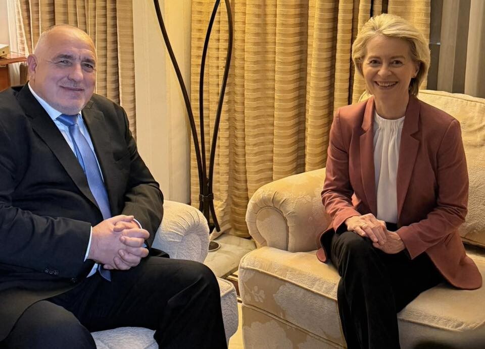 Борисов пред Урсула фон дер Лайен: България и ГЕРБ са надежден и предвидим партньор в ЕС и НАТО