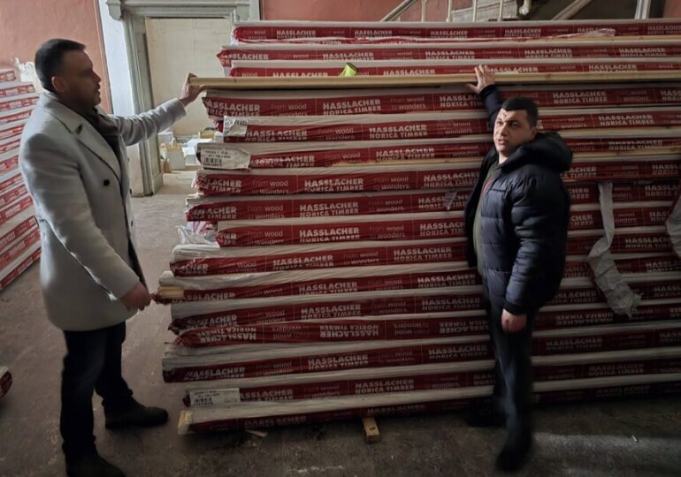 Напредва ремонтът на Хуманитарната гимназия в Пловдив (СНИМКИ)