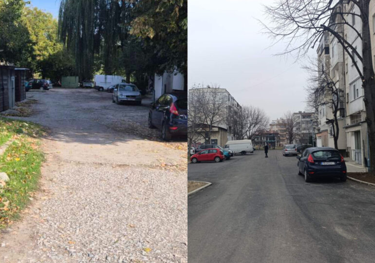 Преобразиха напълно паркинг в „Коматево“ (СНИМКИ)