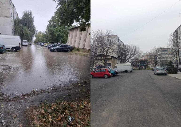 Преобразиха напълно паркинг в „Коматево“ (СНИМКИ)