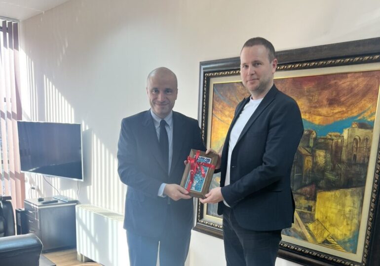 Кметът на „Тракия“ Георги Гатев посрещна новия генерален консул на Турция