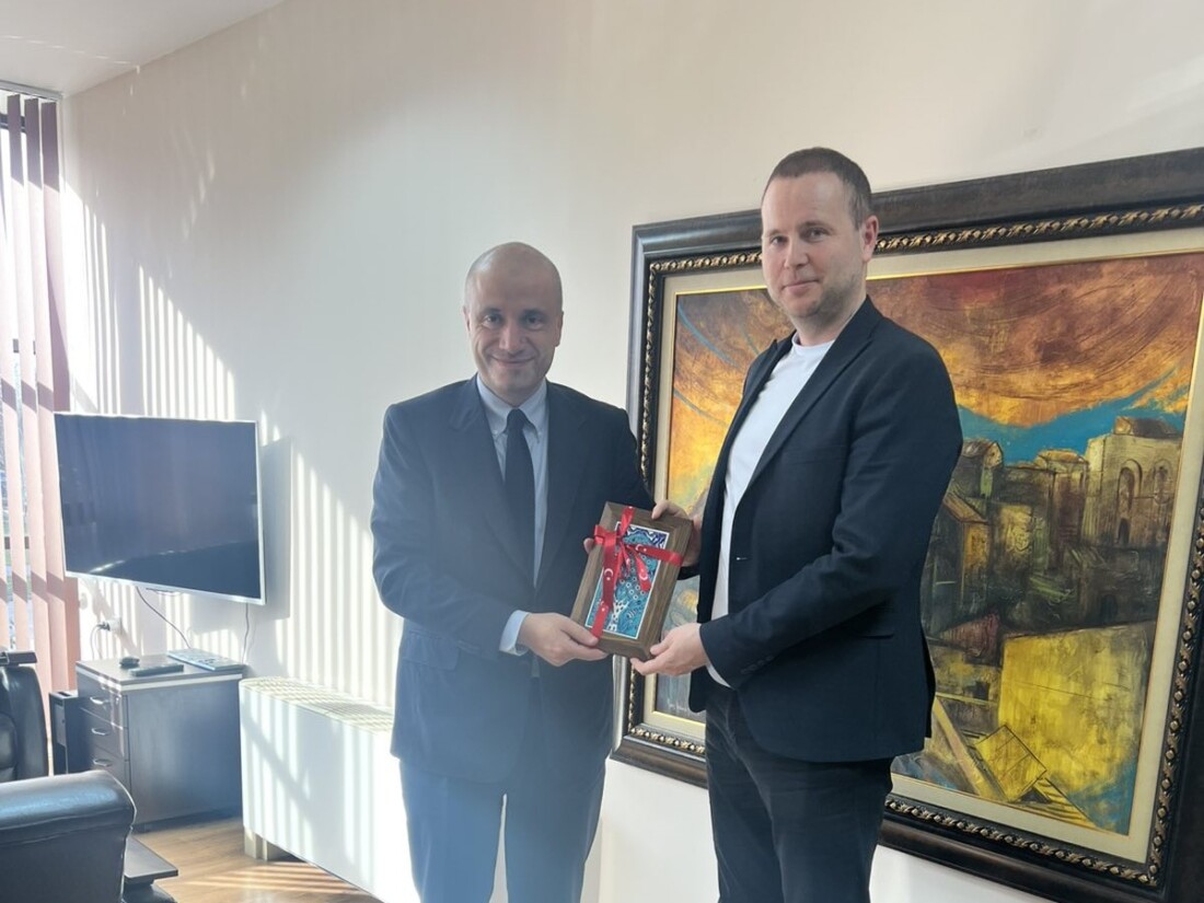 Кметът на „Тракия“ Георги Гатев посрещна новия генерален консул на Турция