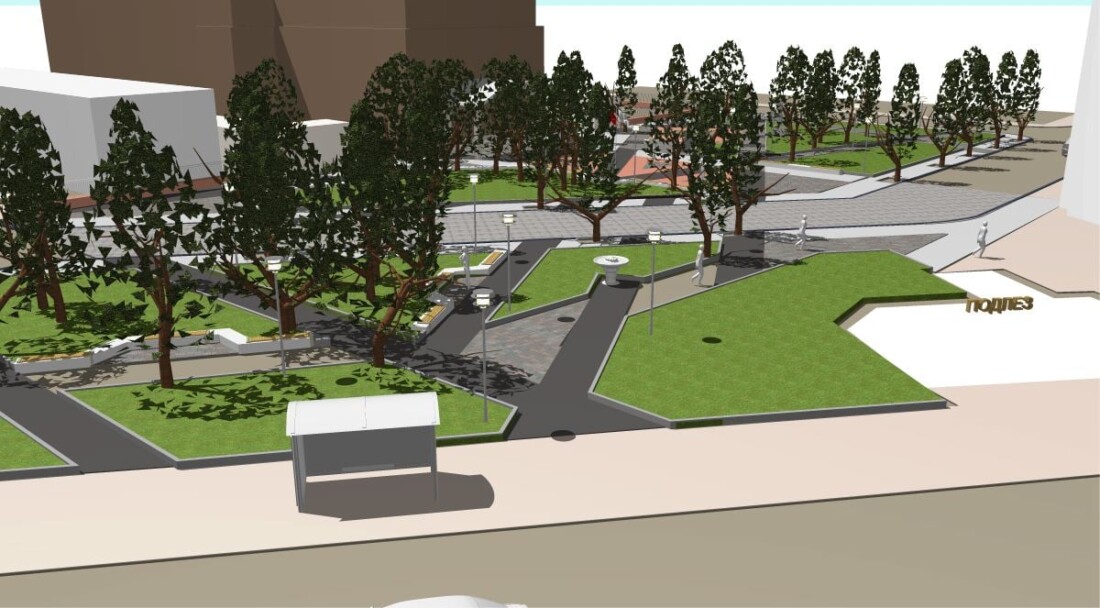 Започна преобразяване на зоната около ПУ „Паисий Хилендарски“ и Техническия университет (СНИМКИ) 4 Започна преобразяване на зоната около ПУ „Паисий Хилендарски“ и Техническия университет (СНИМКИ)