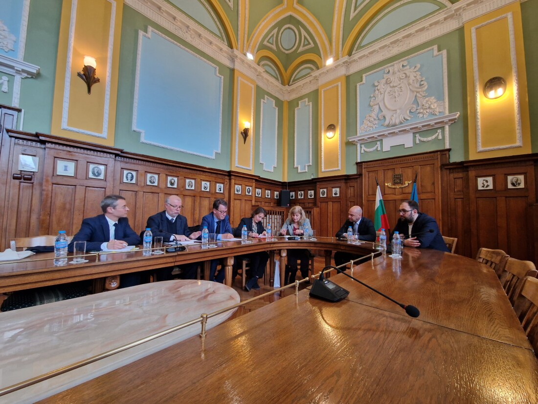 Кметът на Пловдив Костадин Димитров се срещна с новия посланик на Франция у нас Н. Пр. Мари Дюмулен