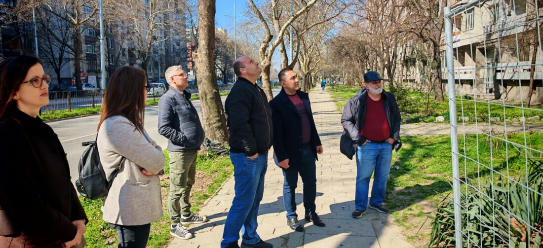 Община Пловдив санира блок на ключов булевард в район „Южен“ в Пловдив