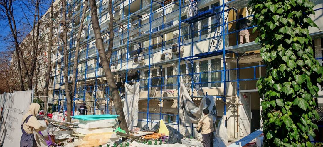 Община Пловдив санира блок на ключов булевард в район „Южен“ в Пловдив