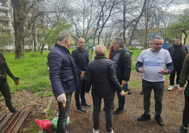ГЕРБ с поредна доброволческа инициатива в район „Южен“ (СНИМКИ)
