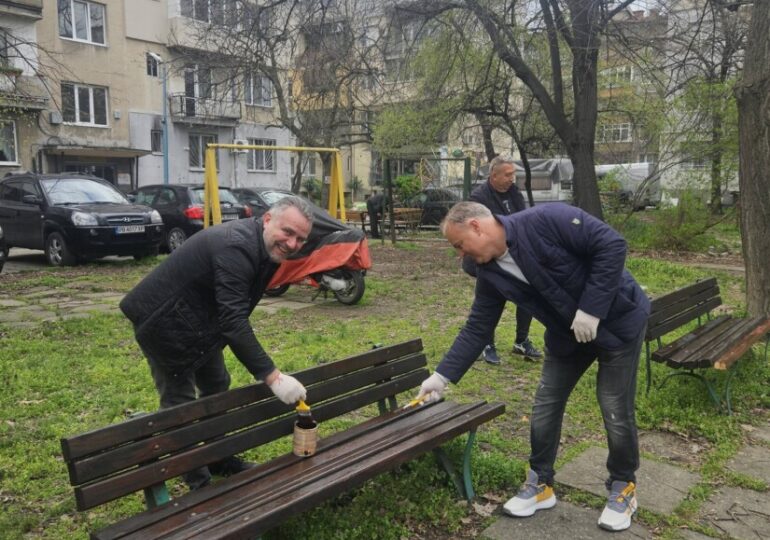 ГЕРБ с поредна доброволческа инициатива в район „Южен“ (СНИМКИ)