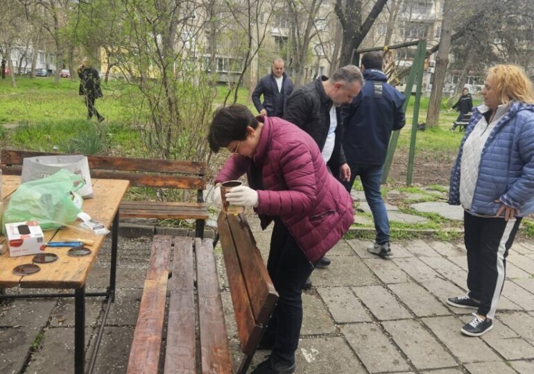 ГЕРБ с поредна доброволческа инициатива в район „Южен“ (СНИМКИ)