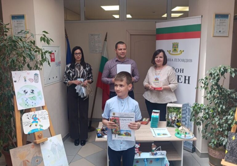 С конкурс в район "Южен" отбелязаха Деня на Земята (СНИМКИ)