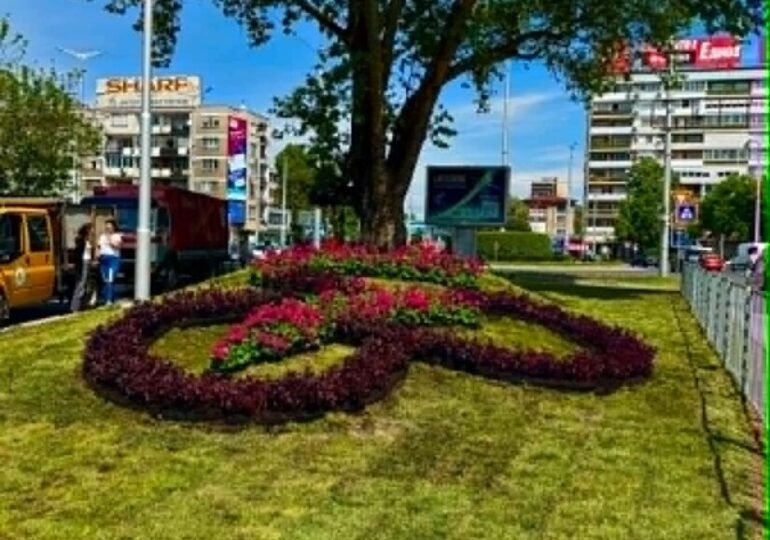 Пловдив разцъфна в цветовете на Джиро д’Италия (СНИМКИ)