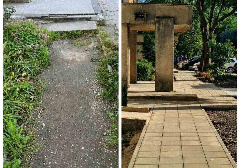 Обновиха изцяло поредно пространство в пловдивския район "Тракия" (СНИМКИ)