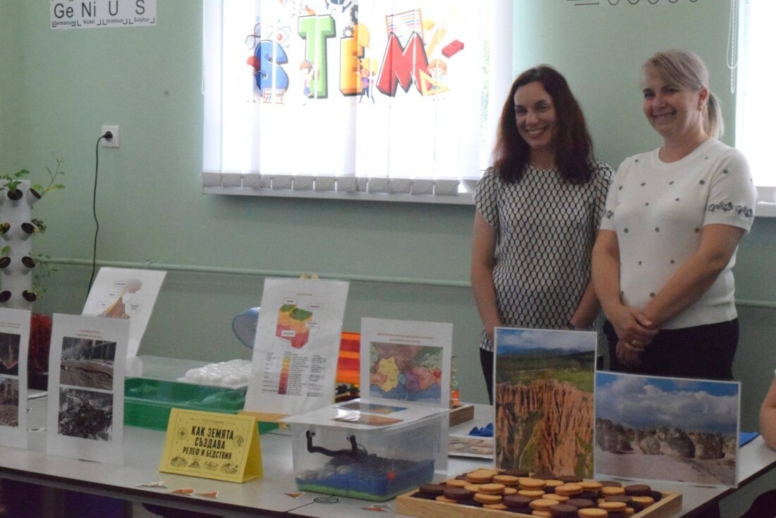 Откриха STEM среда по природни науки, математика и информационни технологии в училището в Строево (СНИМКИ)