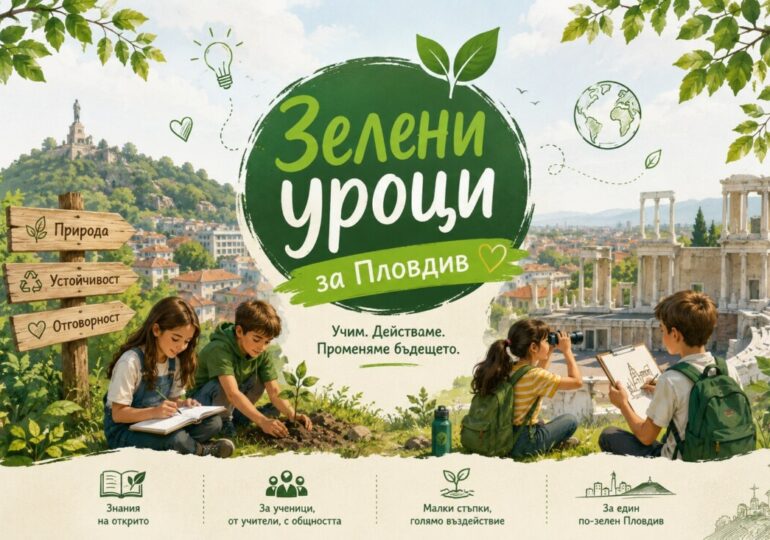 „Зелени уроци за Пловдив“ стартираха с екоден във Френската гимназия