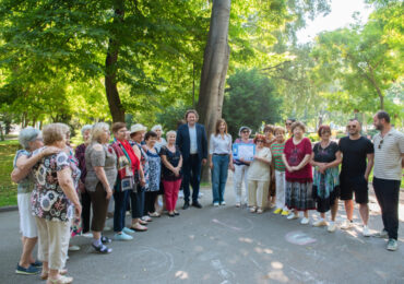 Спортуващи дами от Пловдив вдъхновяват гости от Италия и Северна Македония (СНИМКИ)