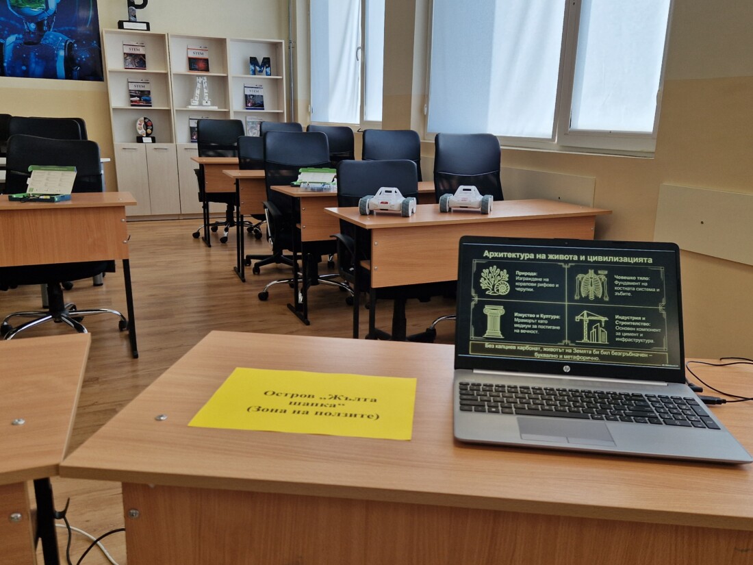 Заместник-кметът Николай Бухалов откри нова STEM зона в Професионалната гимназия по електроника и електротехника (СНИМКИ)