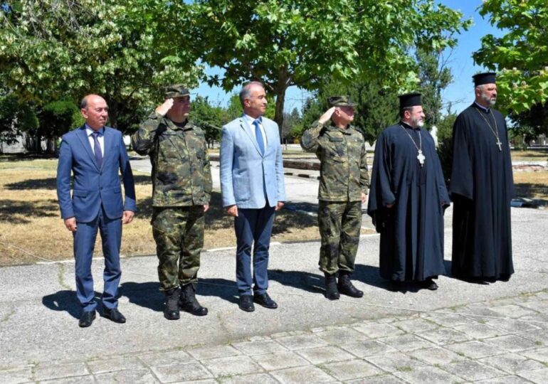 IV Артилерийски полк - Асеновград е с нов командир (СНИМКИ)