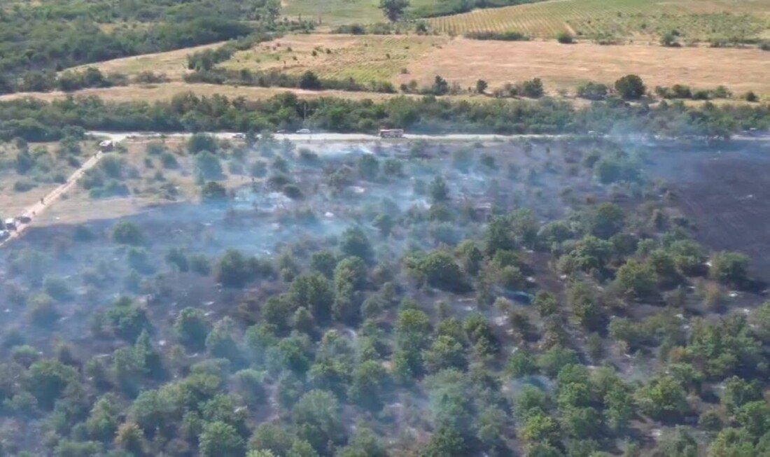 От пожарната в Пловдив с подробности за стихията в Хисаря (СНИМКИ) 2 От пожарната в Пловдив с подробности за стихията в Хисаря (СНИМКИ)