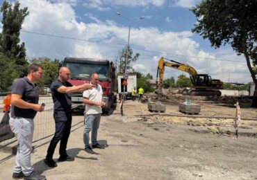 Начало 21 Започна разширението на възлова улица в пловдивския район „Южен“