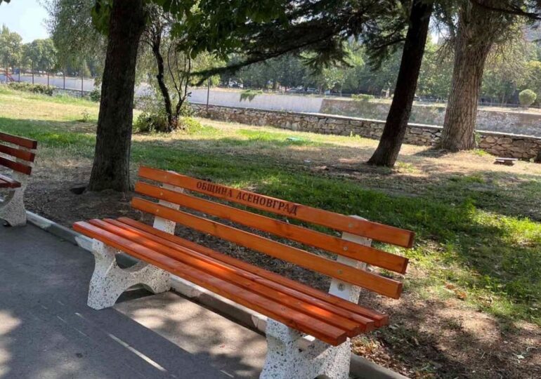 Нови пейки за парковете в Асеновград (ГАЛЕРИЯ) 5 Нови пейки за парковете в Асеновград (ГАЛЕРИЯ)