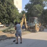 Изграждат пореден паркинг в „Южен“ (СНИМКИ)