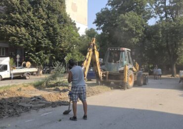 Изграждат пореден паркинг в „Южен“ (СНИМКИ)