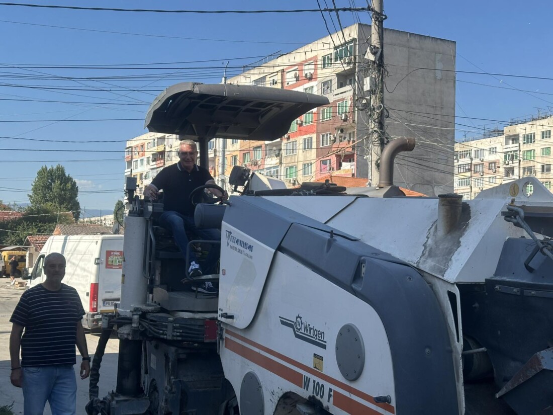 Започна преасфалтирането на важен пътен участък в район „Източен“ (СНИМКИ)