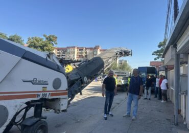 Започна преасфалтирането на важен пътен участък в район „Източен“ (СНИМКИ)