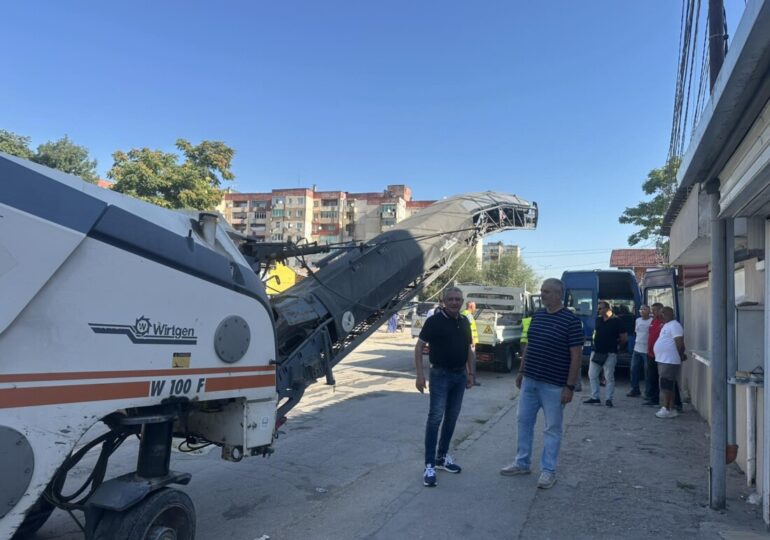 Започна преасфалтирането на важен пътен участък в район „Източен“ (СНИМКИ)