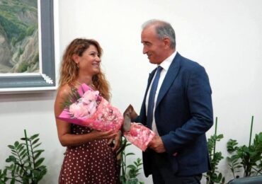 Д-р Христо Грудев посрещна Веселина Гарело - кмет на френски град с корени от Асеновград (СНИМКИ)