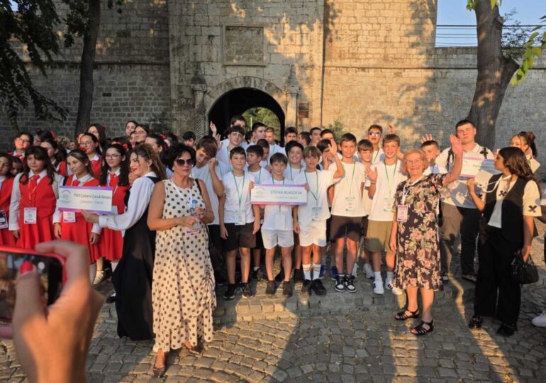 Двойна международна триумфална лятна сцена за Хора на момчетата „Стефка Благоева” (СНИМКИ)