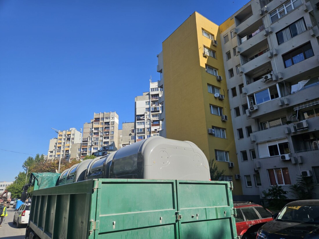 Поставят още 80 нови контейнера от системата НОРД в „Тракия“ (СНИМКИ)