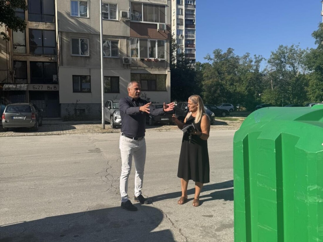 Поставят още 80 нови контейнера от системата НОРД в „Тракия“ (СНИМКИ)