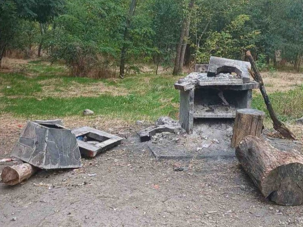 Пореден вандалски акт в парк „Лаута“